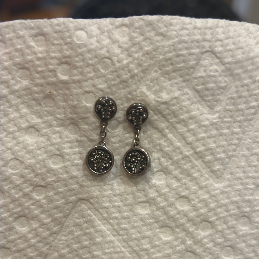 Lois Hill sterling silver earrings